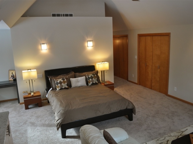 Светильники в спальне