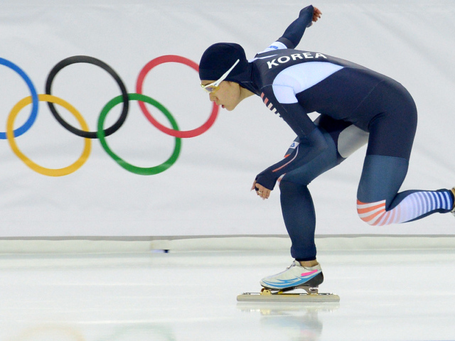 Санг-Хва Ли корейская конькобежка обладательница золотой медали в Сочи
