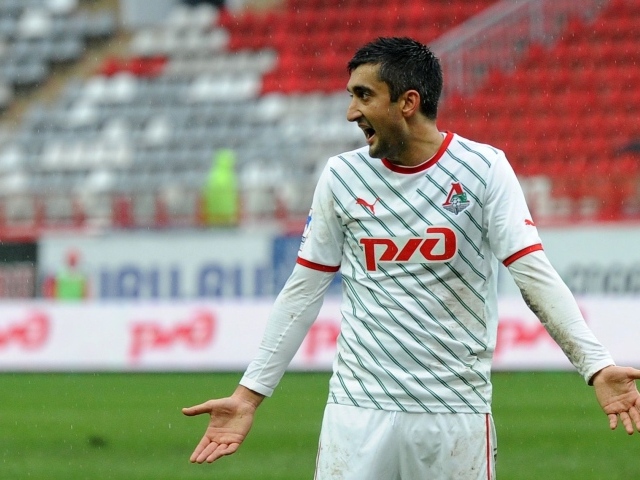 Александр Самедов полузащитник Локомотива