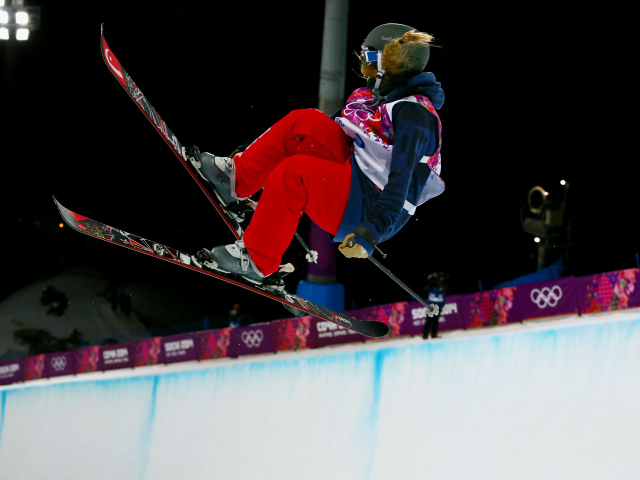 Мэдди Боумэн американский фристайлист золотая медаль на олимпиаде в Сочи 2014 год