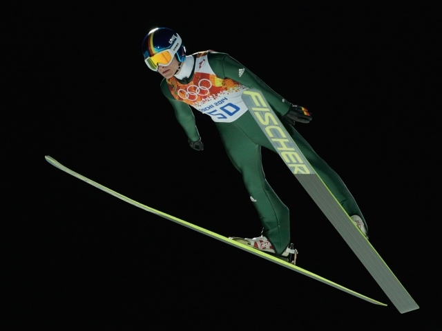 Маринус Краус немецкий прыгун с трамплина обладатель золотой медали в Сочи