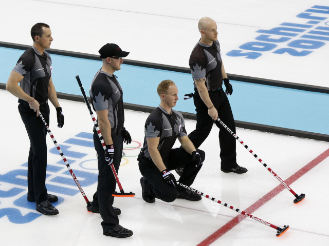 Мужская сборная Канады по керлингу обладатели золотой медали