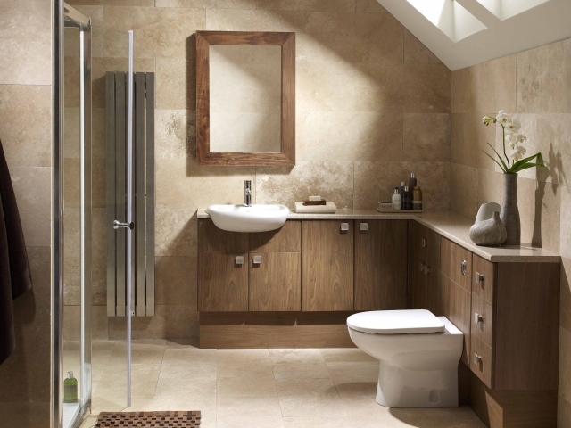 Минимализм в оформлении ванной