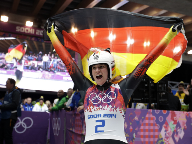 Натали Гейзенбергер  две золотые медали в Сочи 2014