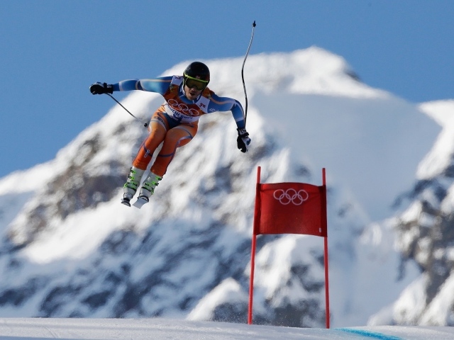  Норвежский лыжник Хьетиль Янсруд в Сочи