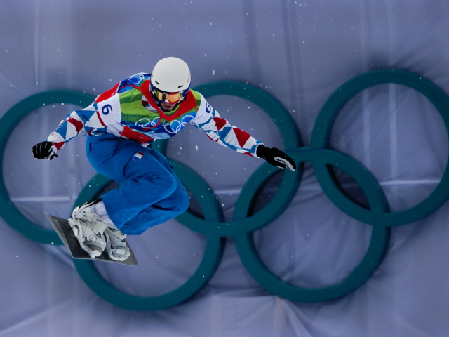 Пьер Вольтье французский сноубордист обладатель золотой медали в Сочи