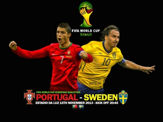 Матч Португалия Швеция на Чемпионате мира по футболу в Бразилии 2014