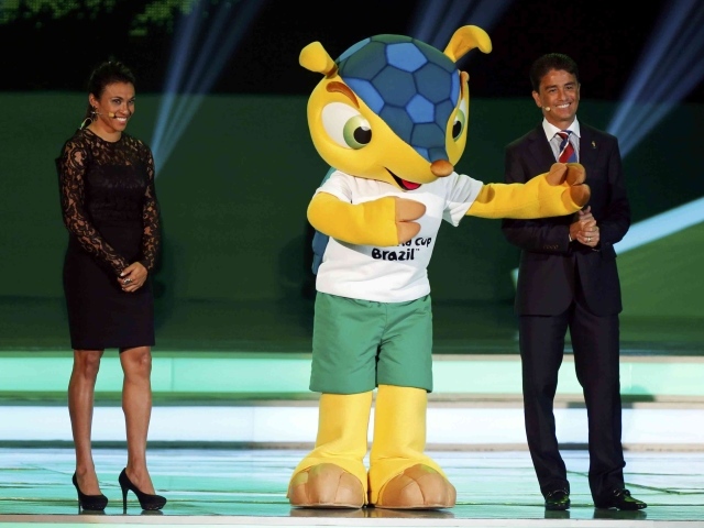 Презентация талисмана Чемпионата Мира по футболу в Бразилии 2014