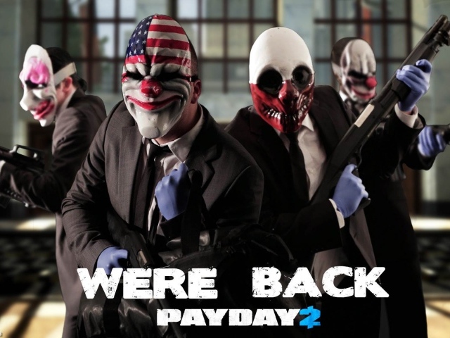 Возвращение игры PayDay 2 Crimewave Edition