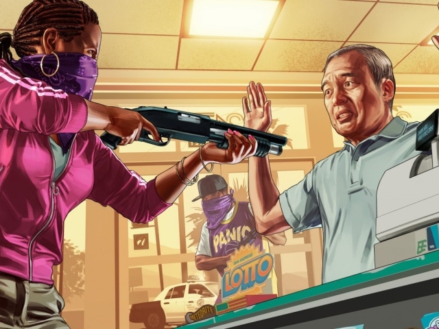 Ограбление в Grand Theft Auto V