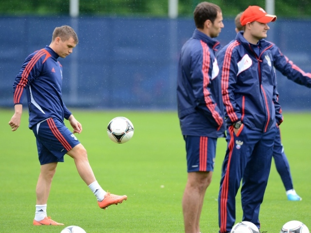 Игрок сборной России Марат Измайлов