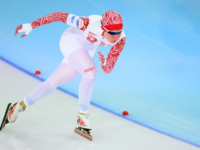 Российская конькобежка Ольга Фаткулина обладательница серебряной медали