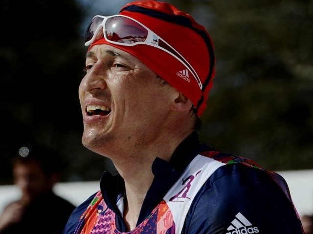 Александр Легков российский лыжник обладатель золотой медали в Сочи