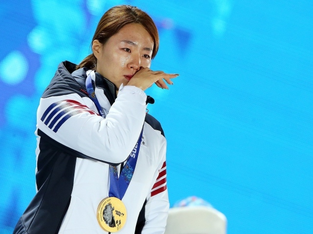 Санг-Хва Ли из Южной Кореи золотая медаль на олимпиаде в Сочи