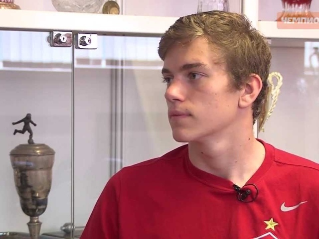 Вратарь Спартака Антон Митрюшкин