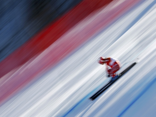 Швейцарская лыжница Доминик Гизин золотая медаль в Сочи 2014 год