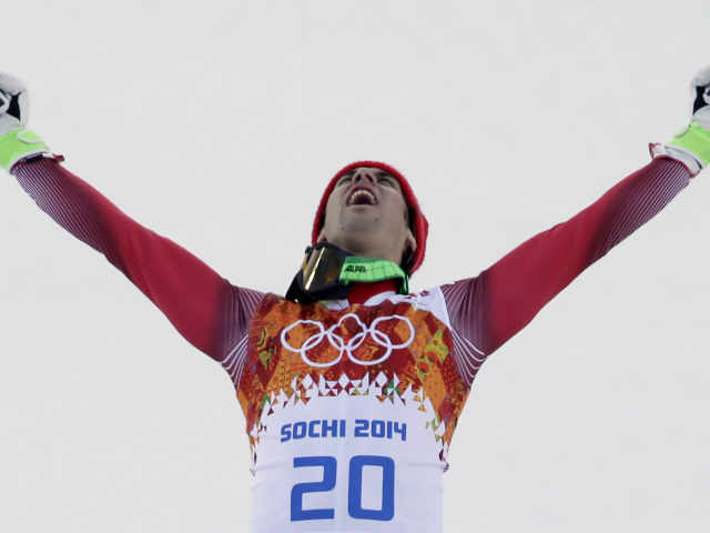 Сандро Вилетта швейцарский лыжник обладатель золотой медали в Сочи