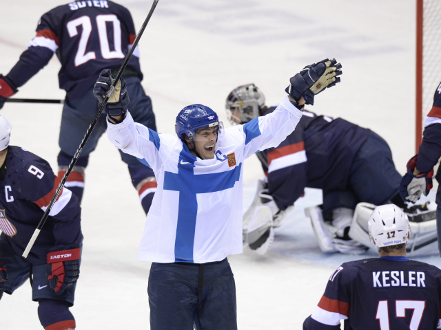 Сборная Финляндии по хоккею на олимпиаде в Сочи