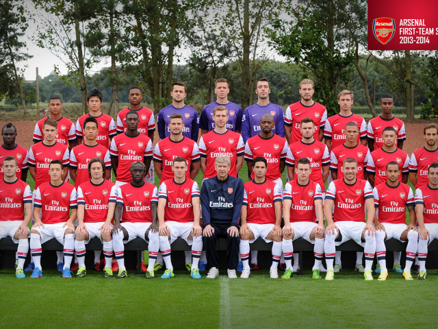 Любимая команда Англии Арсенал