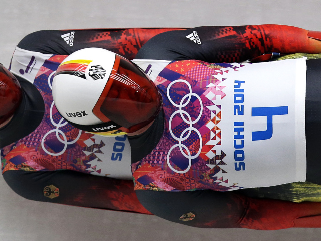 Тобиас Арльт и Тобиас Вендль немецкие саночники в Сочи