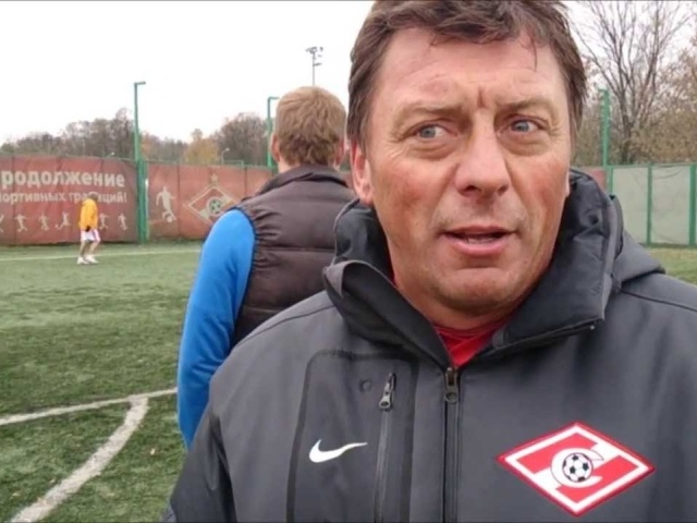 Валерий Шмаров бывший игрок Спартака