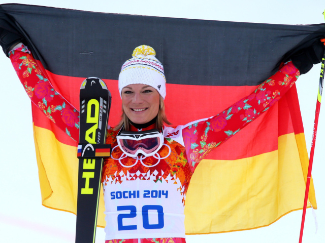 Обладательница золотой и бронзовой медали Мария Хефль Риш из Германии