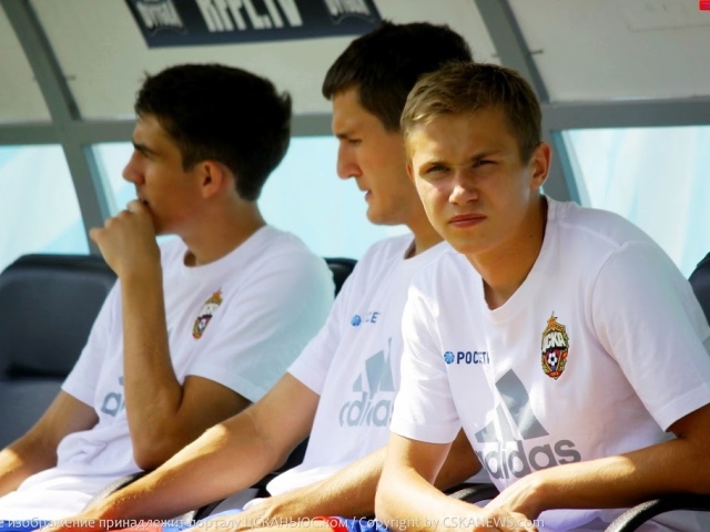 Юный футболист ЦСКА Дмитрий Ефремов