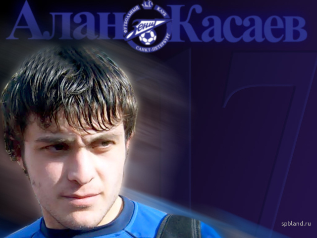 Игрок Зенита Алан Касаев