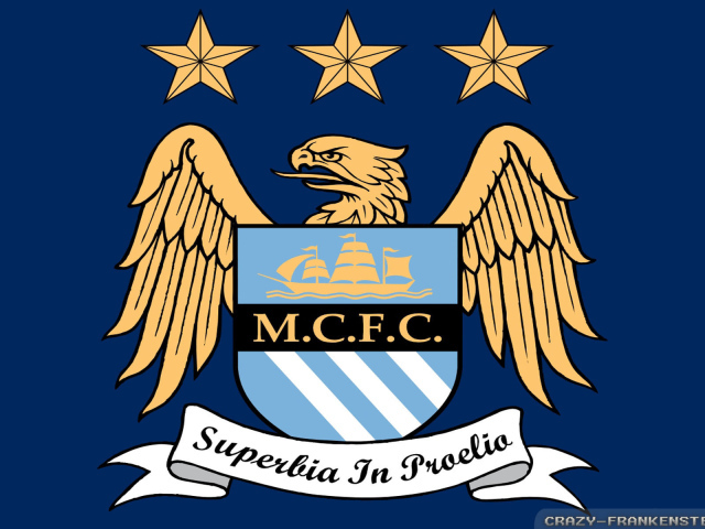 Известный Футбольный клуб Англии Манчестер Сити