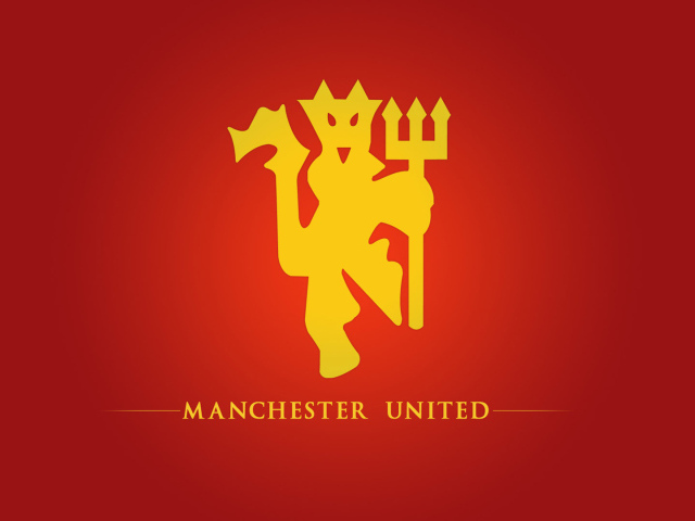 Знаменитая футбольная команда Манчестер Юнайтед