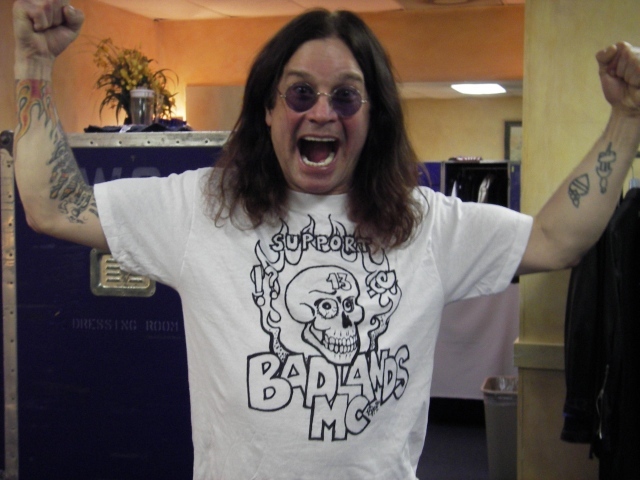 Озборн с татуировками