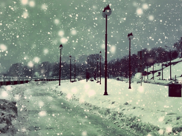 Красивая зима в Харькове