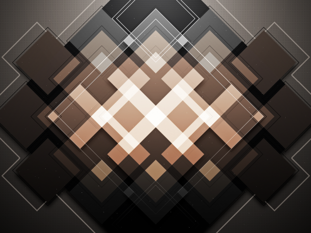 Абстрактные коричневые квадраты