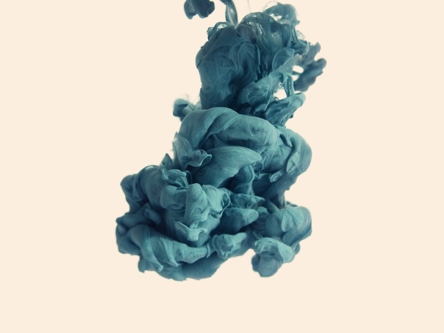 Облако голубого дыма