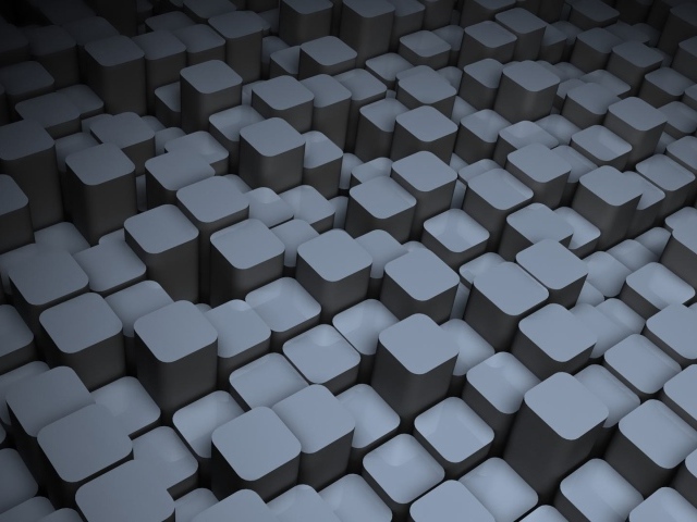 Кубы с округленными краями