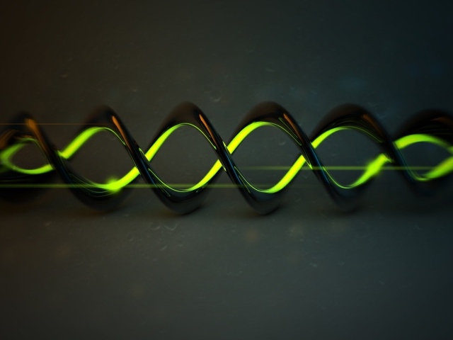 Спираль ДНК, 3Д графика