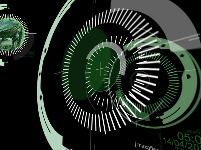Циферблат прибора в 3Д модели