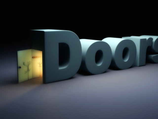 Двери, 3Д графика