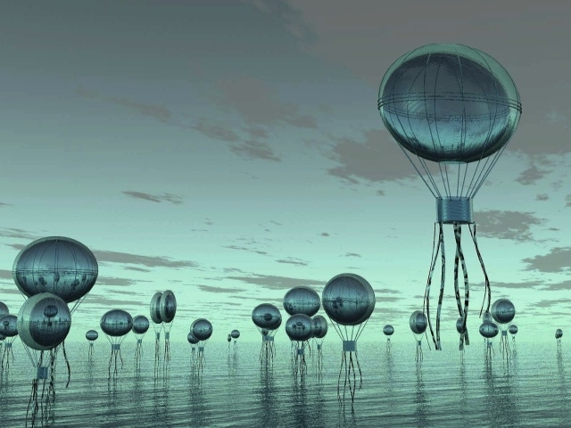 Фантастические летающие медузы