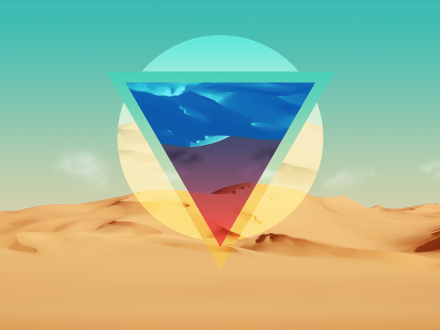 Треугольник в пустыне