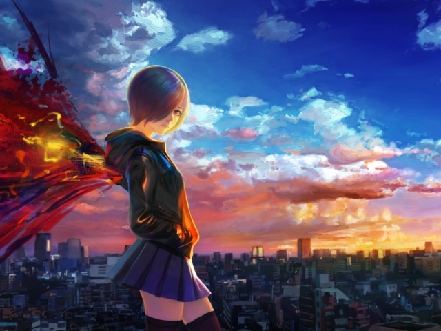 Аниме Touka Kirishima