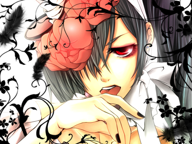 Аниме девушка Black Butler