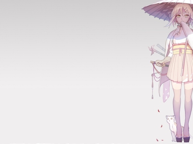 Девушка аниме Кагамина Рин