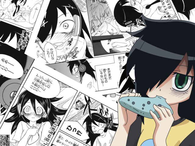 Девушка аниме Куроки Томоко