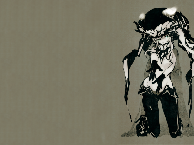 Девушка аниме в забавном головном уборе