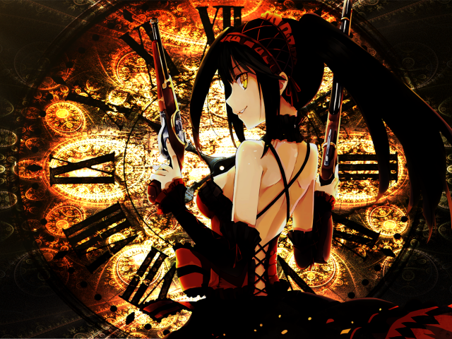 Опасная девушка из аниме Date A Live