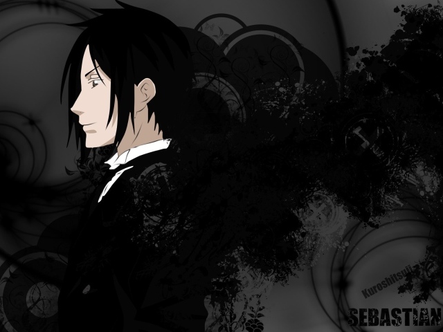 Темный герой аниме Black Butler
