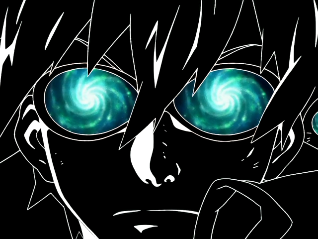 Глаза персонажа аниме Тэнгэн Топпа Гуррен-Лаганн