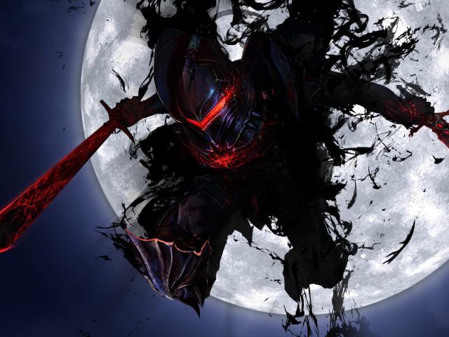 Грозный воин в аниме Fate-Zero