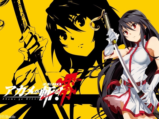 Японское аниме Akame ga Kill